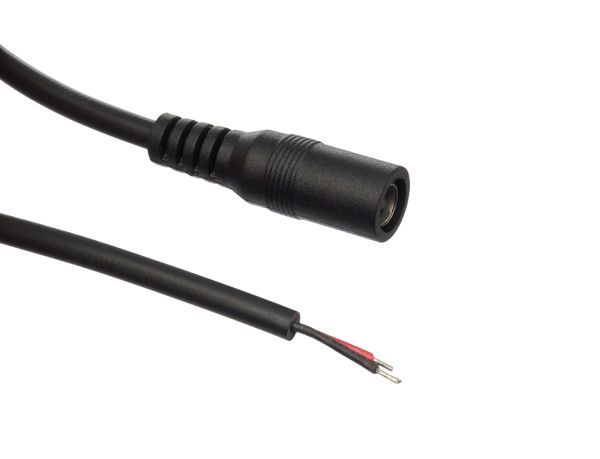 Câble de liaison avec connecteur ovale pour LED 2m