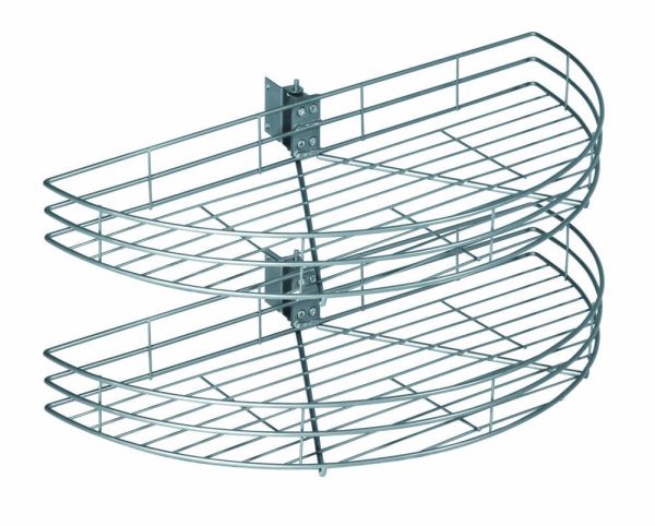 Ferrure d'angle carrousel 1/2 rond ABAKOU