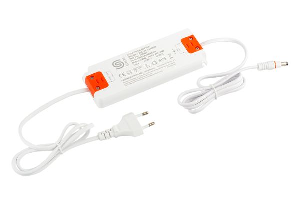 Transformateur 24V 40W IP 20 ABAKOU 
220-240 V 2 Ml de câble