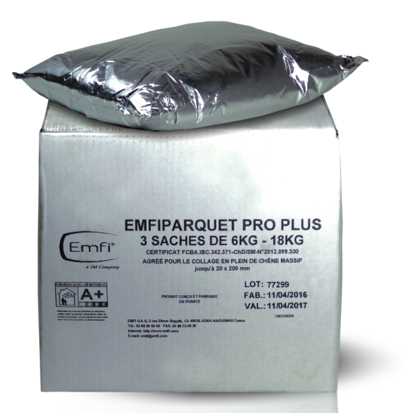 Colle MS Emfiparquet Pro PLUS (lames jusqu’à 200 mm) 6kg