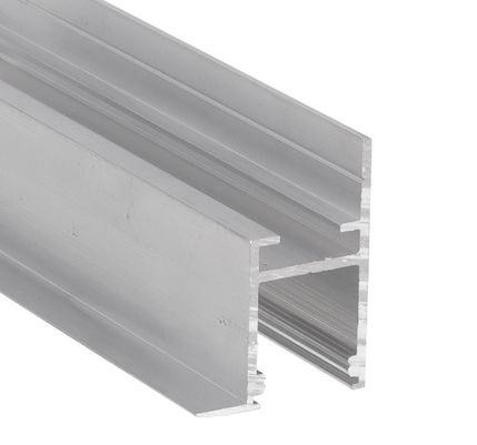 Profilé LED TOPMET – Argent Anodisé, 2000 Mm, Largeur 53 Mm, Hauteur 13,5 Mm